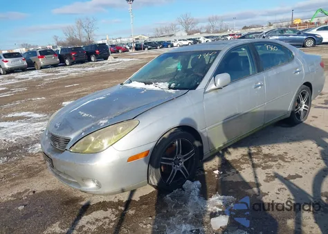 2005 Lexus Es 330 z USA, uszkodzony, nr VIN JTHBA30GX55116562